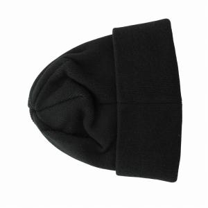 WTAPS 美品 ニット帽 ビーニー ロゴ バイカラー 黒 ブラック 白 ホワイト /FF GY12