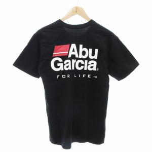 NEIGHBORHOOD アブガルシア Abu Garcia 20SS Tシャツ カットソー 半袖 ロゴ プリント S 黒 /JS