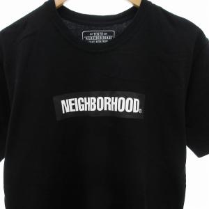 NEIGHBORHOOD アブガルシア Abu Garcia 20SS Tシャツ カットソー 半袖 ロゴ プリント S 黒 /JS