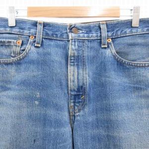 Levi's 505-03 デニムパンツ ストレート ジップフライ ボタン裏379 USA製 W33 L34