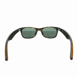 Ray-Ban 美品 ニューウェイファーラー サングラス アイウェア メガネ べっ甲調 グリーンレンズ 茶 ブラウン 5218