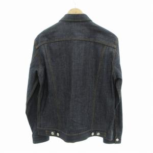 TAKEO KIKUCHI 美品 ストレッチデニムジャケット Gジャン 4thタイプ XL インディゴブルー 170-53100 /HO