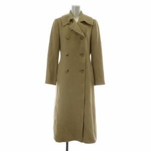 ステンカラーコート アウター キャメル ロング 7 S 茶色 ブラウン /XZ GY19