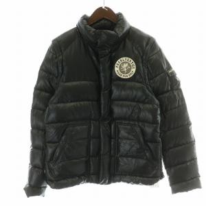 2WAY ダウンジャケット ダウンベスト ナイロン 5 L 黒 ブラック 053-220041 /MW