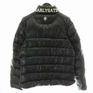 PEARLY GATES 2WAY ダウンジャケット ダウンベスト ナイロン 5 L 黒 ブラック 053-220041 /MW