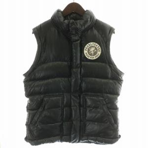 PEARLY GATES 2WAY ダウンジャケット ダウンベスト ナイロン 5 L 黒 ブラック 053-220041 /MW