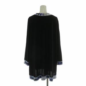 LEONARD チュニック カットソー 42 ネイビー