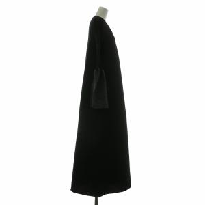 CFCL POTTERY GLITTER LONG BELL SLEEVE FLARE DRESS