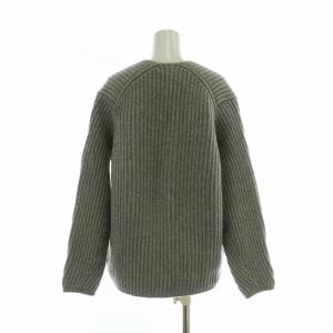 Acne Studios ニット セーター ウール 長袖 Vネック XS グレー /XZ GY19