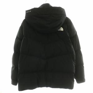 THE NORTH FACE ダウンジャケット DRYVENT ドライベント フード ロゴ刺繍 M 黒 ブラック /MW GY19