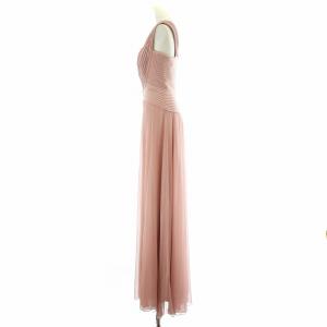 TADASHI SHOJI ドレス カラードレス ロング ノースリーブ シアー シースルー XS ピンク /MW GY19