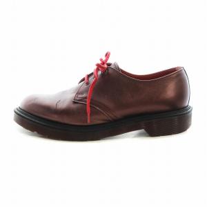 Dr.Martens 英国製 レザーシューズ 靴 3ホール ロゴ 6 25cm 赤 レッド 1461 GY19 /MQ