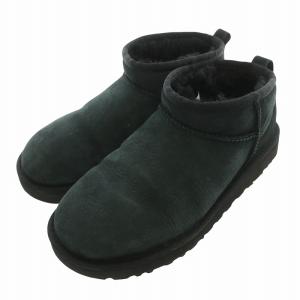 クラシックウルトラミニ ムートンブーツ ショートブーツ 箱付き 25cm 黒 ブラック 1116109