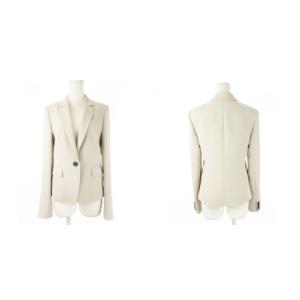 JOSEPH セットアップ スーツ テーラードジャケット スラックスパンツ ストレッチ 36 S 34 XS グレージュ