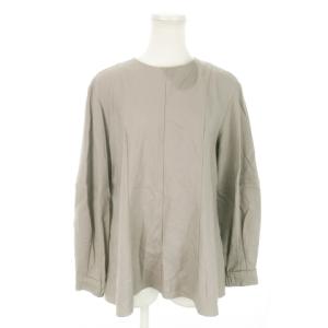 theory luxe 22AW New Saxony Seine サキソニー セットアップ ヘムライン ブラウス 長袖 テーパード