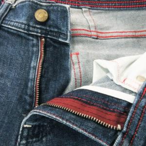 A/X ARMANI EXCHANGE J13 デニムパンツ ジーンズ スリム スキニー ダメージ加工 ストレッチ 30 青 ブルー /AH9