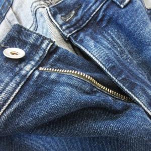 A/X ARMANI EXCHANGE J16 デニムパンツ ジーンズ スリム ストレート ダメージ加工 ストレッチ 30 青 ブルー /CK4