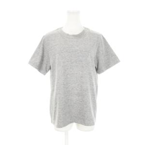 Tシャツ ラウンドネック 半袖 シンプル 2 M 杢 グレー /AH15 GY19