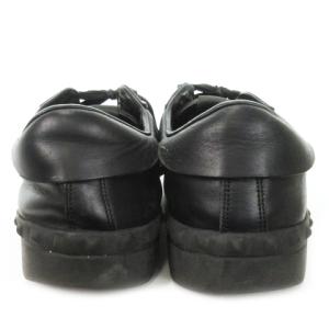 VALENTINO ROCKSTUD UNTITLED スニーカー シューズ ローカット レースアップ レザー スタッズ ロゴ