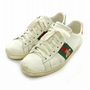 エース エンブロイダリー Ece Embroidered  スニーカー ローカット ビー刺繍 37 1/2