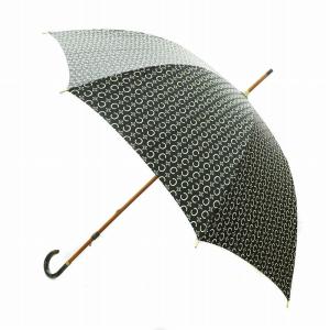 CELINE ロゴ 日傘 ブラック 日傘 長傘 パラソル ロゴ 総柄 黒 ブラック /MW GY19（2025/05