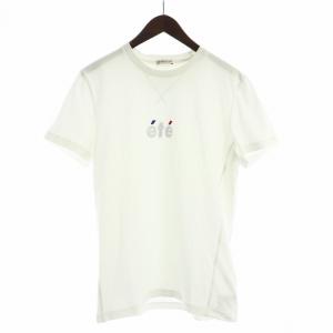 20SS MAGLIA T-SHIRT Tシャツ カットソー 半袖 ete ロゴ 刺繍 M 白 ホワイト