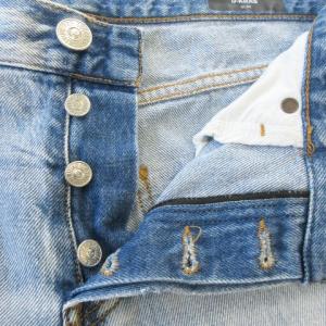 DIESEL D-KRAS デニムパンツ ジーンズ スリム ストレート ボタンフライ ウォッシュ加工 ダメージ加工 28