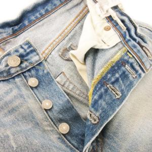 Levi's 501 デニムパンツ ダメージ加工 リペア加工 W28 L32