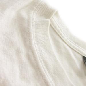 STUSSY Tシャツ カットソー 半袖 クルーネック コットン プリント トランプ柄 ロゴ L 白 ホワイト /AO17