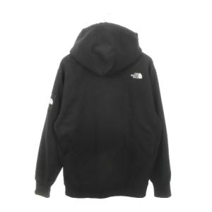 THE NORTH FACE パーカー プルオーバー ロゴ 裏起毛 ヘビーウェイト XL 黒 ブラック NT62235 /AH6 GY01