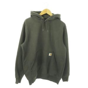 プルパーカー スウェット 長袖 ロゴ 裏起毛 M グレー /AO18 GY01