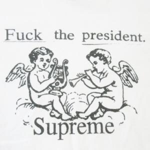 Supreme 17SS Fuck The President Tee