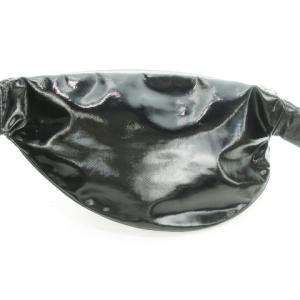 Orobianco ボディバッグ ショルダーバッグ エナメル ロゴ 黒 ブラック /AO4 GY01