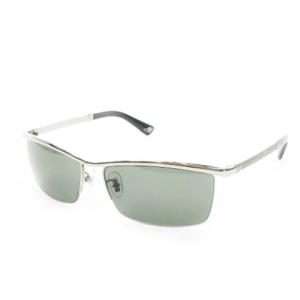 サングラス アイウェア ブロー スクエア カラーレンズ ハーフリム 遮光レンズ メタルフレーム 5916