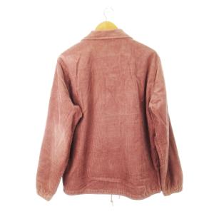 Carhartt コーチジャケット コーデュロイ ロゴ刺繍 ドロスト M ピンク /CK4 GY01