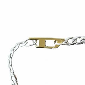 DIESEL ネックレス アクセサリー Dロゴ シルバー色 ゴールド色 DX1343040 GY12 /MQ