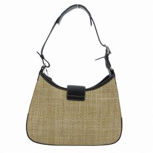 COACH かごバッグ 肩掛け 手提げ ワンハンドル ベージュ 黒 ブラック 8159 /FF GY12 AA