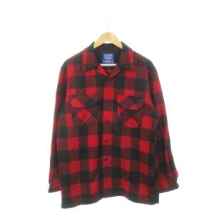 BOARD SHIRT JAC ボードシャツ シャツアウター 開襟 オープンカラー 長袖 ウール チェック