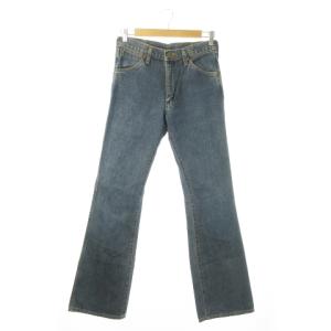 90s M1772-97 ヴィンテージ デニム パンツ ジーンズ ブーツカット フレア ウォッシュ加工