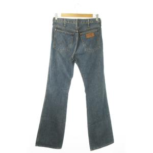 WRANGLER 90s M1772-97 ヴィンテージ デニム パンツ ジーンズ ブーツカット フレア ウォッシュ加工