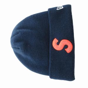 Supreme 19AW ニット帽 S ネイビー