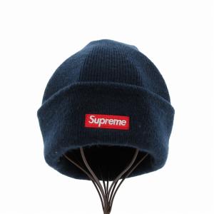 Supreme 19AW ニット帽 S ネイビー