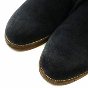 REGAL チャッカブーツ スエード ラウンドトゥ 25cm 紺 ネイビー /XZ GY12