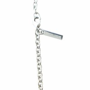 POLICE チェーンネックレス アクセサリー ロゴ シルバー色 GY12 /MQ