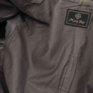 MEN'S BIGI Pコート ピーコート ダブル ショート丈 ウール 03 L グレー /CK4 GY12