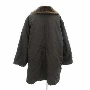 Max Mara ヴィンテージ 白タグ 中綿 コート 40 ダークブラウン