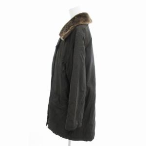 Max Mara ヴィンテージ 白タグ 中綿 コート 40 ダークブラウン