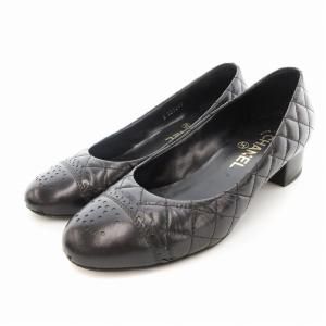 マトラッセ パンプス ココマーク 36C ブラック