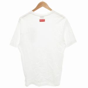 KENZO バーシティジャングル Varsity Jungle エレファントTシャツ クルーネック プリント S 白