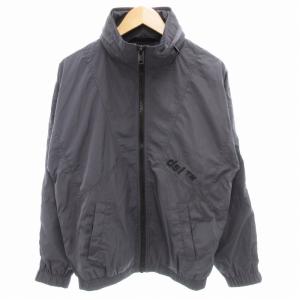 J-PACK ジップアップジャケット ブルゾン ドルマンスリーブ フーディー収納 刺繍 XS グレー /GV